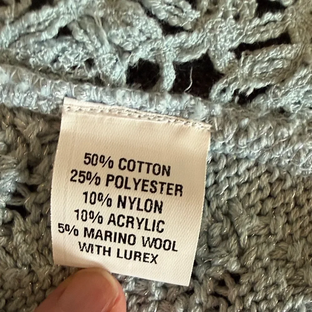 Conditions Apply Anthropologie  Crochet and Knitted Vest - Boho Style one size - Picture 4 of 10